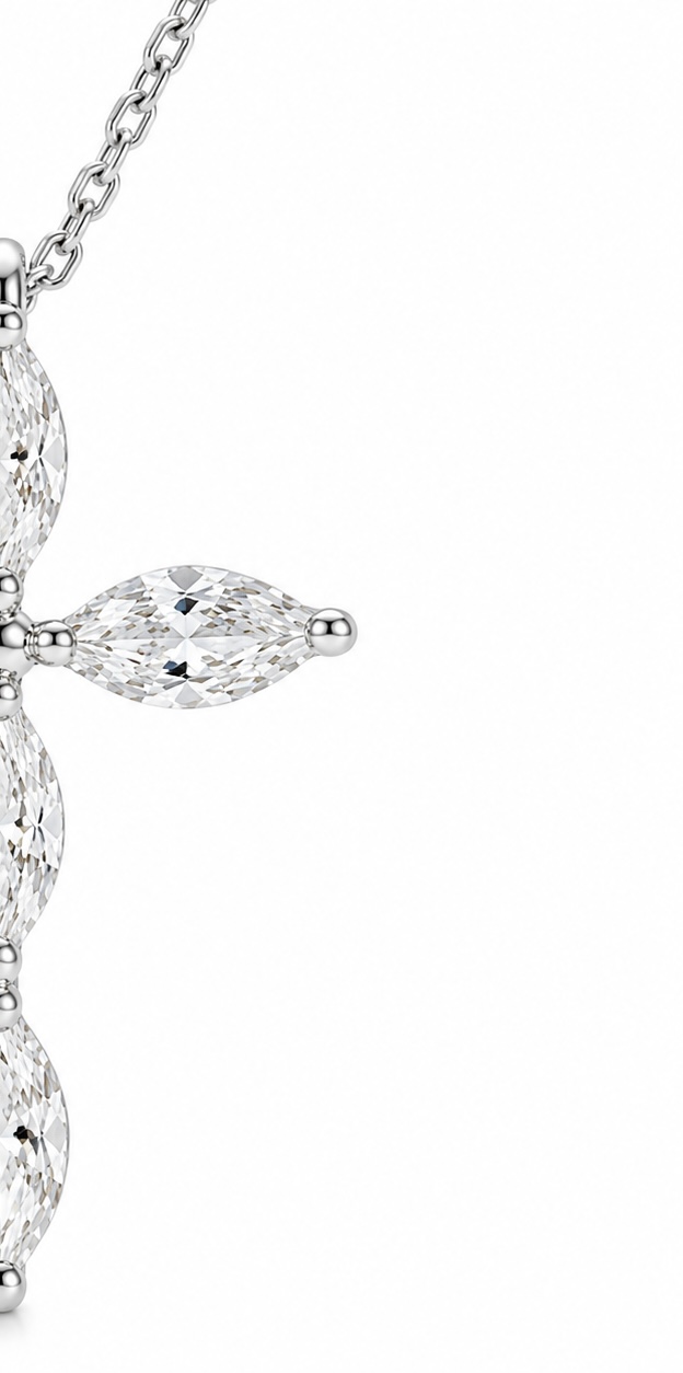 Florea Cross Necklace