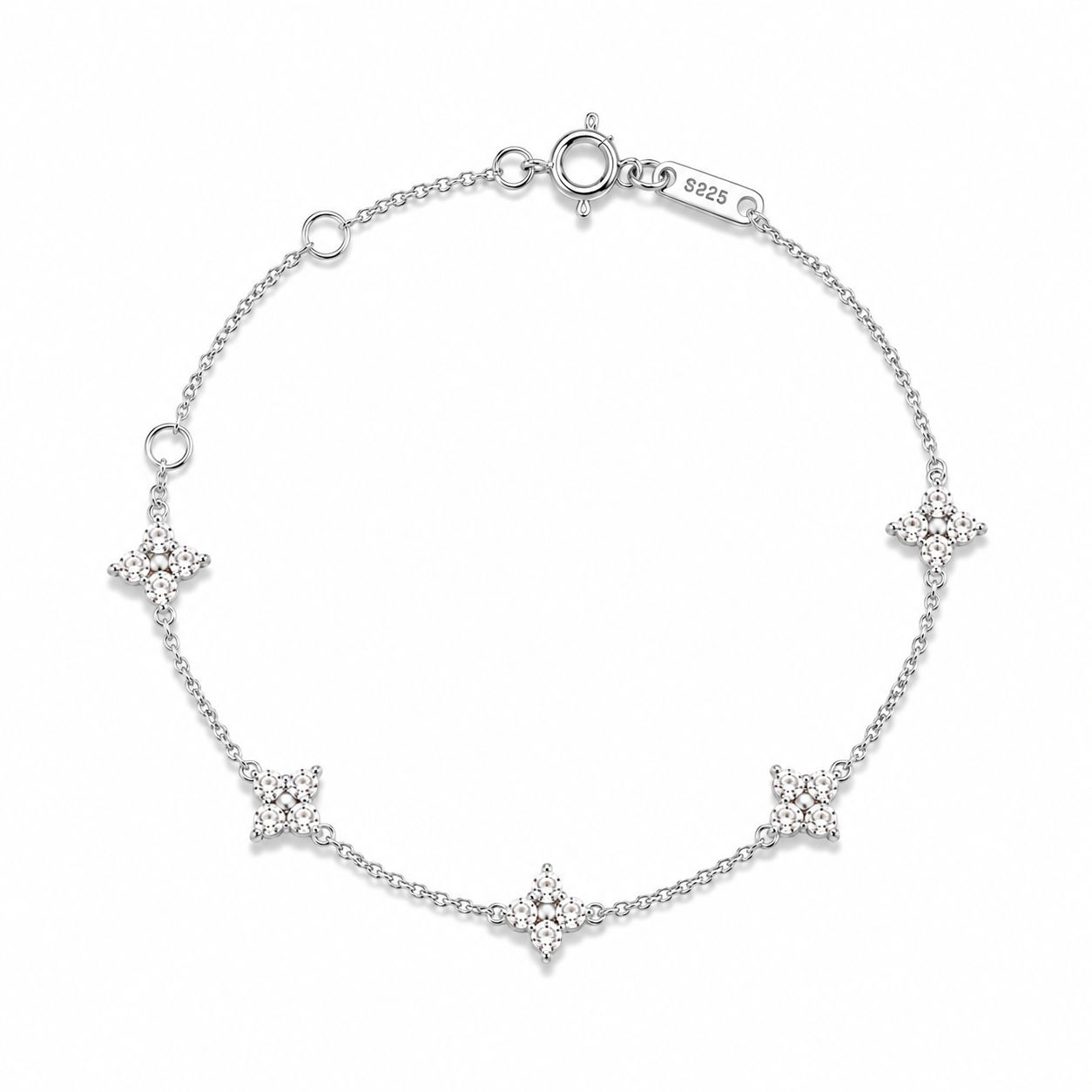 Celeste Clover Bracelet