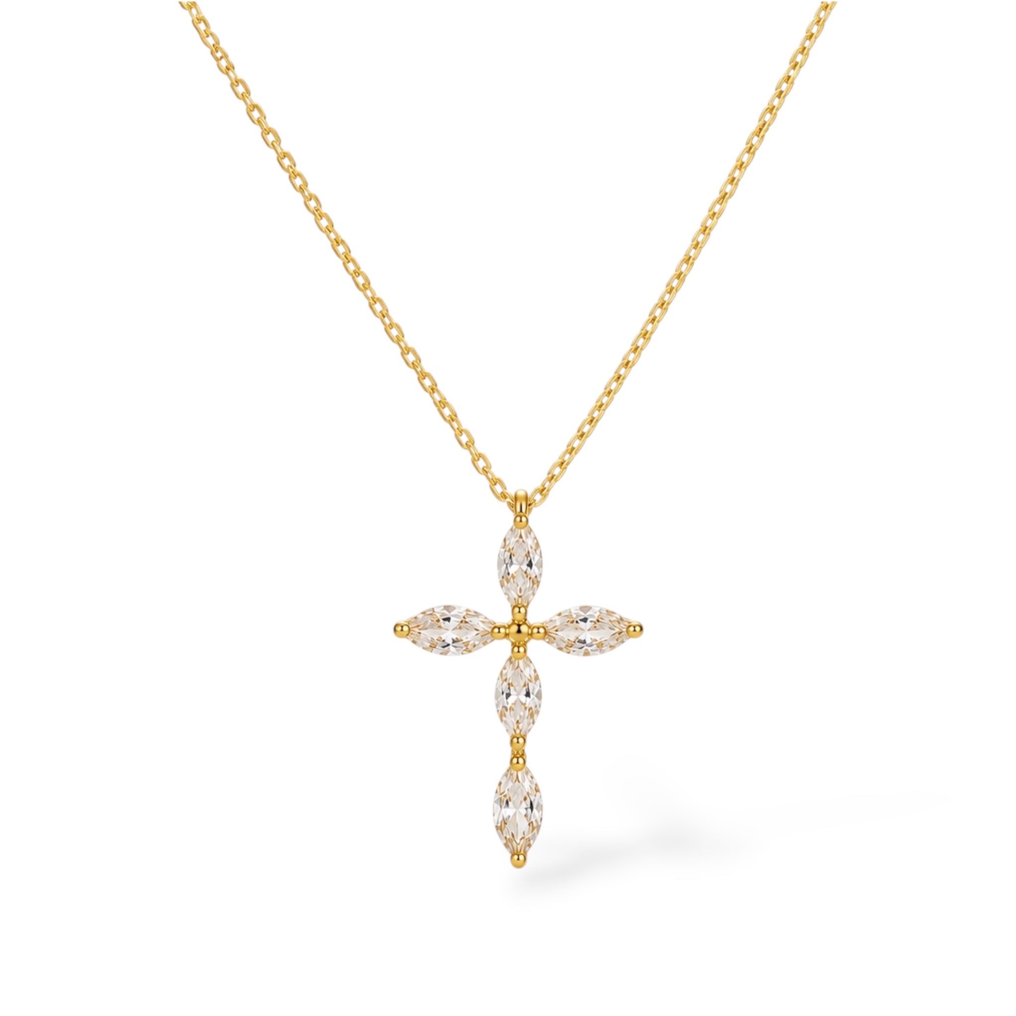 Florea Cross Necklace